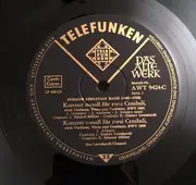 LP - Bach - Cembalokonzerte Für Zwei Und Vier Cembali C-Moll Und A-Moll