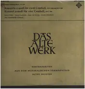 Bach - Cembalokonzerte Für Zwei Und Vier Cembali C-Moll Und A-Moll