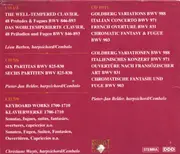 CD-Box - Johann Sebastian Bach - Bach: Vol.3 Klavierwerke I 11