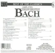 CD - Johann Sebastian Bach - Brandenburg Concerto No.3; Toccata And Fugue In D Minor; Italian Concerto In F Major