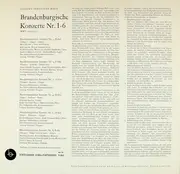 Double LP - Johann Sebastian Bach - Brandenburgische Konzerte Nr. 1 Bis 6
