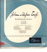 LP - Johann Sebastian Bach - Brandenburgische Konzerte Nr. 1 F-Dur, Nr. 2 F-Dur, Nr. 6 B-Dur