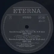 LP - Bach - Brandenburgische Konzerte Nos. 2, 3, 5 - Black Labels