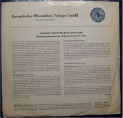 LP - Johann Sebastian Bach - Brandenburgische Konzerte Nr. 3 G-Dur, Nr. 4 G-Dur, Nr. 5 D-Dur