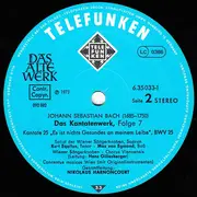 Double LP - Bach - Das Kantatenwerk (Complete Cantatas) Vol. 7