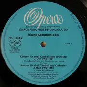 LP - Bach - Konzerte Für Zwei, Drei Und Vier Cembali Mit Orchester