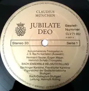 LP - Bach - Jubilate Deo