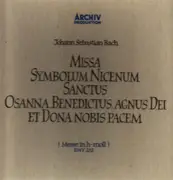 LP-Box - Johann Sebastian Bach - Messe In H-Moll (BWV 232) - Mono / Textured Hardcoverbox + Booklet
