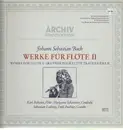 LP - Johann Sebastian Bach - Werke Für Flöte II