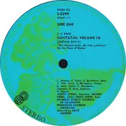 LP - Johann Sebastian Bach - The Great Cantatas Volume 16