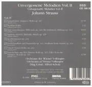 CD - Johann Strauss - Unforgettable Melodies, Vol. 2