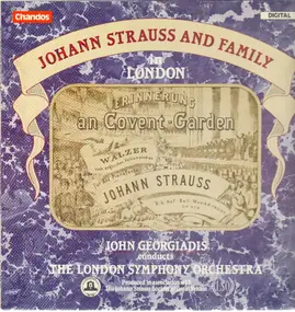 Johann Strauß - Johann Strauss and family in London - Erinnerung an Covent-Garden