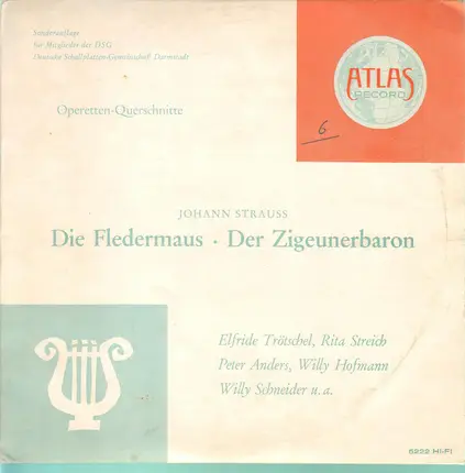 Johann Strauss - Die Fledermaus / Der Zigeunerbaron