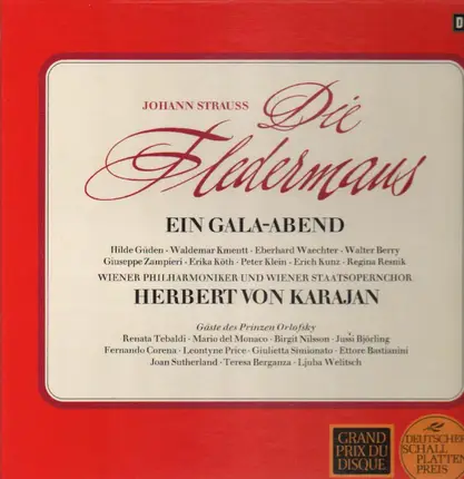 Johann Strauss - Die Fledermaus,, Wiener Philh, Karajan