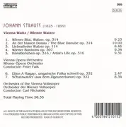 CD - Johann Strauss Jr. - Vienna Waltzes = Wiener Walzer = Valses De Vienna