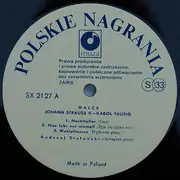 LP - Johann Strauss Jr. - Andrzej Stefański - Walce