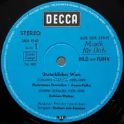 LP - Johann Strauss Jr. - Josef Strauß - Unsterbliches Wien