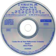 CD - Johann Strauss Jr. - Slovak State Philharmonic Orchestra, Košice , Alfred Walter - Edition • Vol. 24