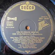LP - Johann Strauss Jr. , Wiener Staatsopernchor , Wiener Philharmoniker , Herbert Von Karajan - Die Fledermaus, Querschnitt