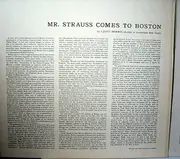 LP - Johann Strauss Jr. - Mr. Strauss Comes To Boston. Arthur Fiedler - Gatefold