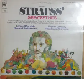 J. Strauss Jr. - Emperor Waltz Op. 437 / Artist's Life Waltz Op. 316 / New Pizzicato Polka Op. 449 a.o.