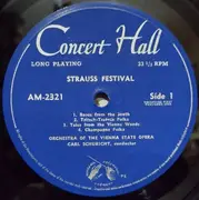 LP - Johann Strauss Jr. - Strauss Festival