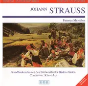 CD - Johann Strauss Jr. , Rundfunkorchester Des Südwestfunks , Klaus Arp - Famous Melodies