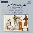 CD - Johann Strauss Jr. , Slovak State Philharmonic Orchestra , Alfred Walter - J. Strauss, Jr.:  Edition • Vol. 48 (Complete Overtures Vol. 1)