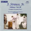 CD - Johann Strauss Jr. , Slovak State Philharmonic Orchestra , Alfred Walter - J. Strauss, Jr.:  Edition • Vol. 49 (Complete Overtures Vol. 2)