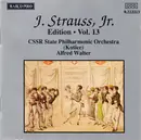 CD - Johann Strauss Jr. , Slovak State Philharmonic Orchestra, Košice , Alfred Walter - J. Strauss, Jr.:  Edition • Vol. 13