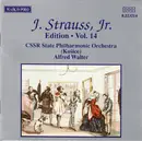 CD - Johann Strauss Jr. , Slovak State Philharmonic Orchestra, Košice , Alfred Walter - J. Strauss, Jr.:  Edition • Vol. 14