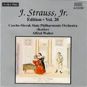 CD - Johann Strauss Jr. , Slovak State Philharmonic Orchestra, Košice , Alfred Walter - J. Strauss, Jr.:  Edition • Vol. 20