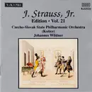 CD - Johann Strauss Jr. , Slovak State Philharmonic Orchestra, Košice , Johannes Wildner - J. Strauss, Jr.:  Edition • Vol. 21