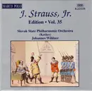 CD - Johann Strauss Jr. , Slovak State Philharmonic Orchestra, Košice , Johannes Wildner - J. Strauss, Jr.:  Edition • Vol. 35
