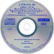 CD - Johann Strauss Jr. , Slovak State Philharmonic Orchestra, Košice , Christian Pollack - J. Strauss, Jr.:  Edition • Vol. 44