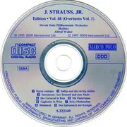 CD - Johann Strauss Jr. , Slovak State Philharmonic Orchestra , Alfred Walter - J. Strauss, Jr.:  Edition • Vol. 48 (Complete Overtures Vol. 1)