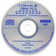 CD - Johann Strauss Jr. , Slovak State Philharmonic Orchestra, Košice , Johannes Wildner - J. Strauss, Jr.:  Edition • Vol. 22