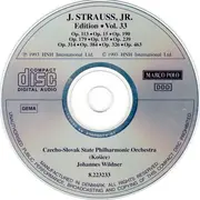 CD - Johann Strauss Jr. , Slovak State Philharmonic Orchestra, Košice , Johannes Wildner - J. Strauss, Jr.:  Edition • Vol. 33