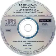 CD - Johann Strauss Jr. , Slovak State Philharmonic Orchestra, Košice , Alfred Walter - J. Strauss, Jr.:  Edition • Vol. 30