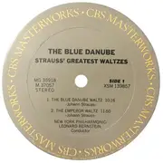 Double LP - Johann Strauss Jr. And Josef Strauß - The Blue Danube -Strauss' Greatest Waltzes