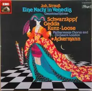 Double LP - Johann Strauss Jr. - Eine Nacht In Venedig - Gesamtaufnahme