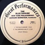 LP - Johann Strauss Jr. / Leonard Bernstein , The New York Philharmonic Orchestra - A Johann Strauss Waltz Gala