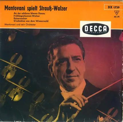 Johann Strauss Jr. / Mantovani And His Orchestra - Mantovani Spielt Strauß-Walzer