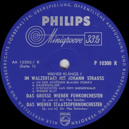 Johann Strauss Jr. - Wiener Klänge 1