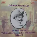 CD - Johann Strauss Jr. - 100 Most Famous Waltzes, Overtures, Polkas And Marches Volume 4
