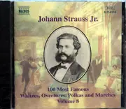 CD - Johann Strauss Jr. - 100 Most Famous Waltzes, Overtures, Polkas And Marches Volume 8