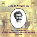 CD - Johann Strauss Jr. - 100 Most Famous Waltzes, Overtures, Polkas And Marches Volume 9