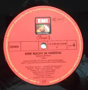 Double LP - Johann Strauss Jr. - Eine Nacht In Venedig - Gesamtaufnahme
