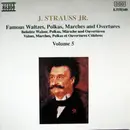 CD - Johann Strauss Jr. - Famous Waltzes, Polkas, Marches And Overtures, Volume 5