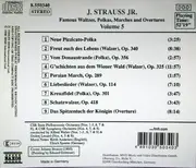 CD - Johann Strauss Jr. - Famous Waltzes, Polkas, Marches And Overtures, Volume 5